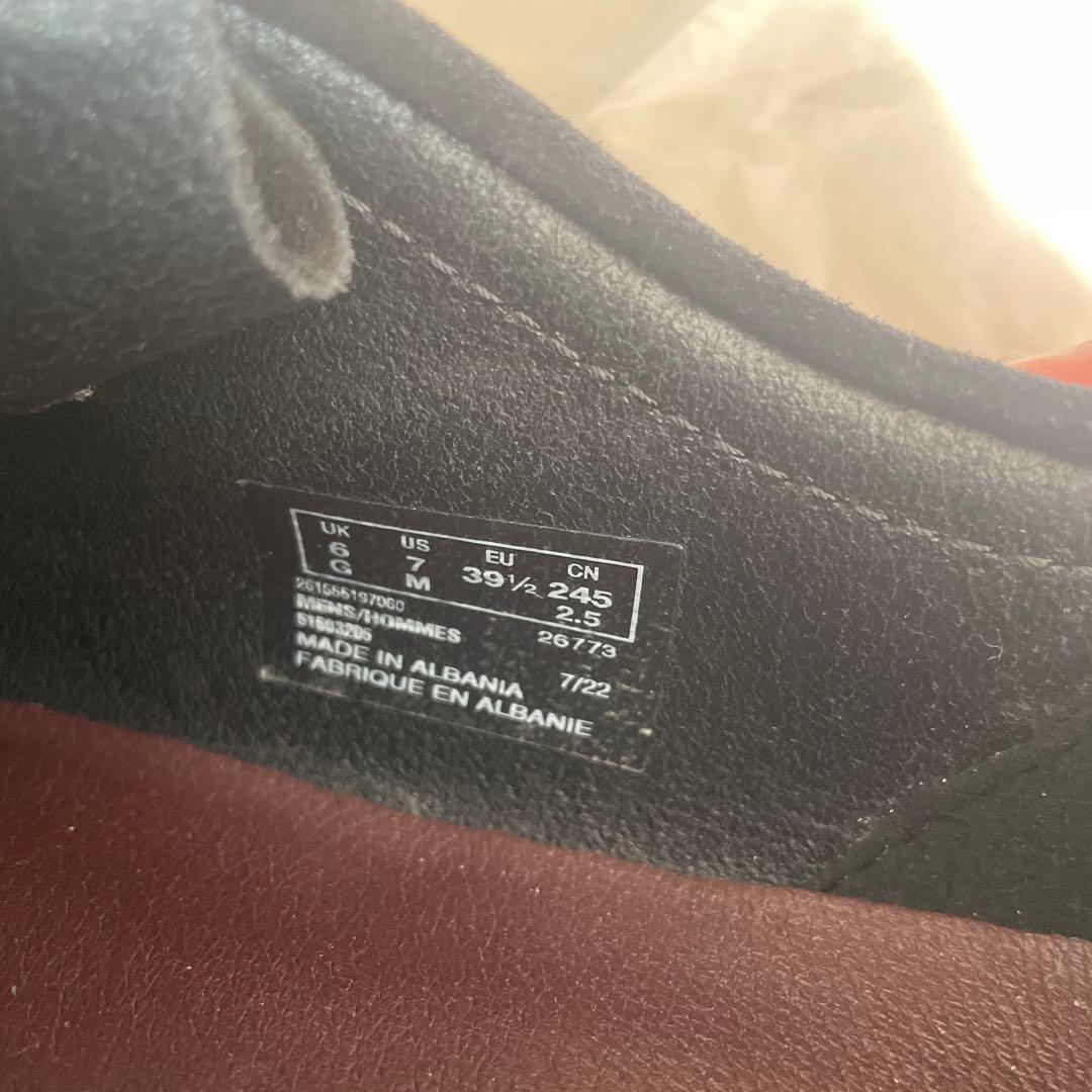 Clarks クラークス　ワラビー　UK6 24cm ブラック