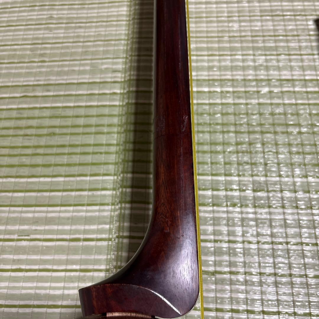 三味線　東さわり　和楽器　バチ　撥　弦　駒　ハードケース　民謡　べっこう風撥