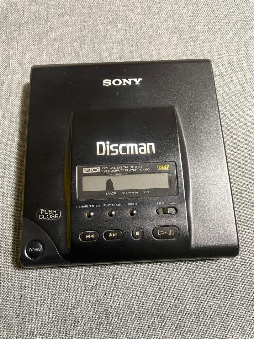 【ジャンク】 SONY Diskman D-303 ポータブルCDプレーヤー