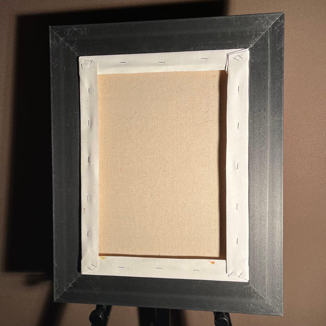 ★秀作★手書き油絵 グスタフ・クリムト 接吻 キス 絵画 額付き 油彩画