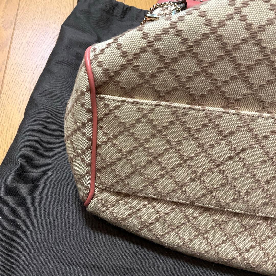 美品　グッチ　トートバック