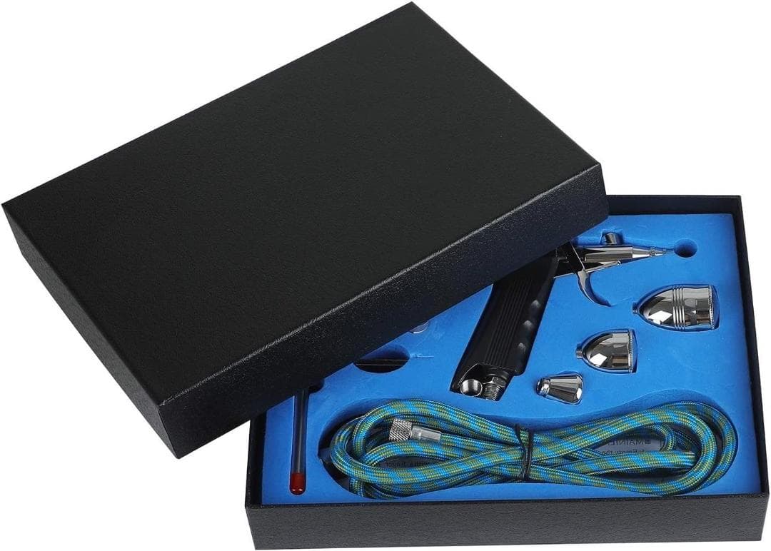 ❤繊細なプラモデル塗装も美しいネイルアートもこの1台で♪❤エアーブラシセット