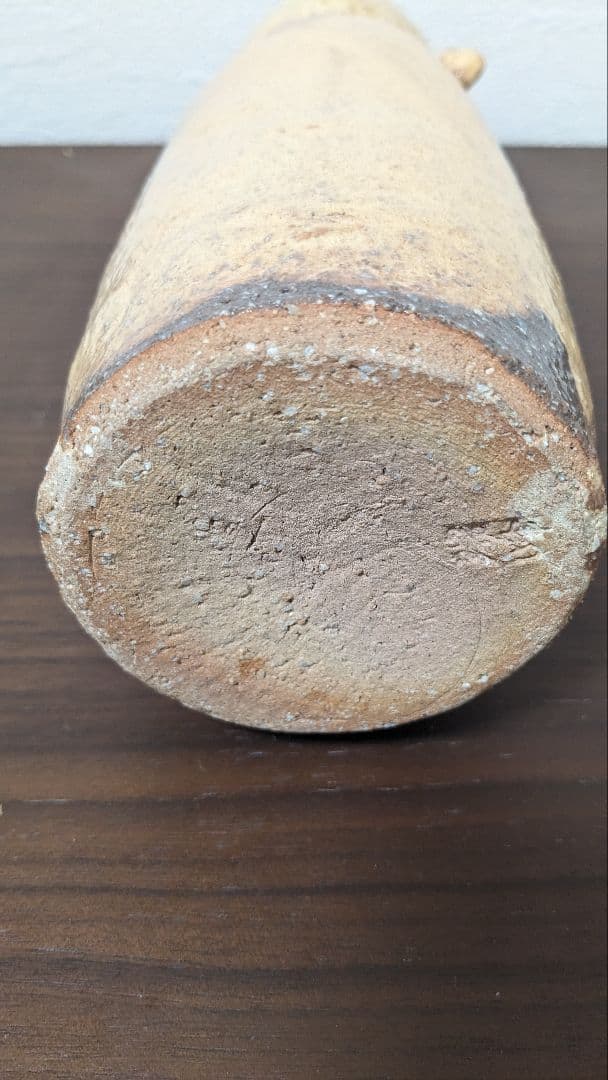 大野瑞峰作　萩焼　花瓶