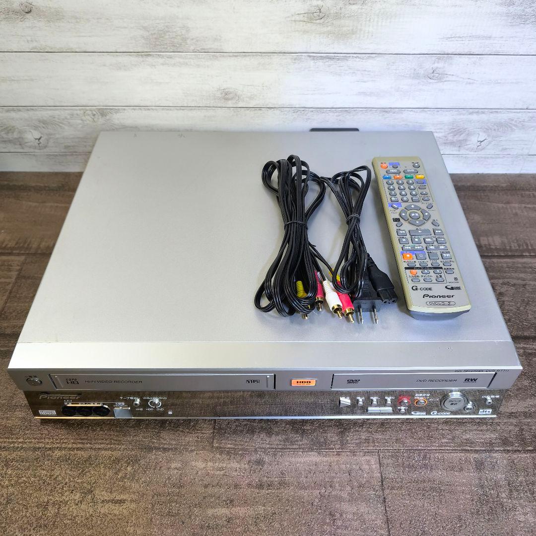 【動作良好】Pioneer ビデオ一体型 DVDレコーダー DVR-RT7H