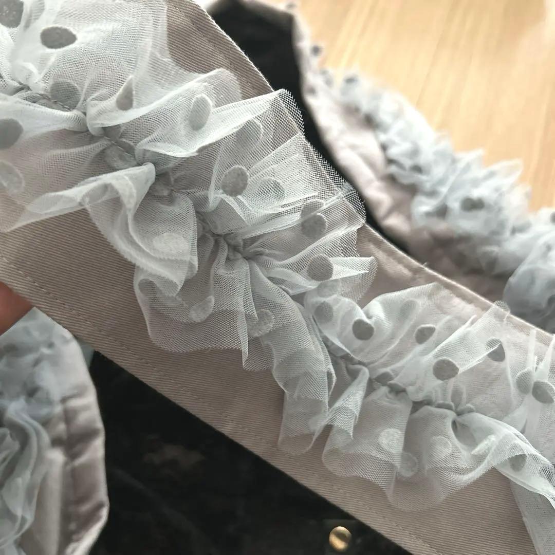 Picone × THEfancysポップアップ限定 フリルドットキャリーバッグ