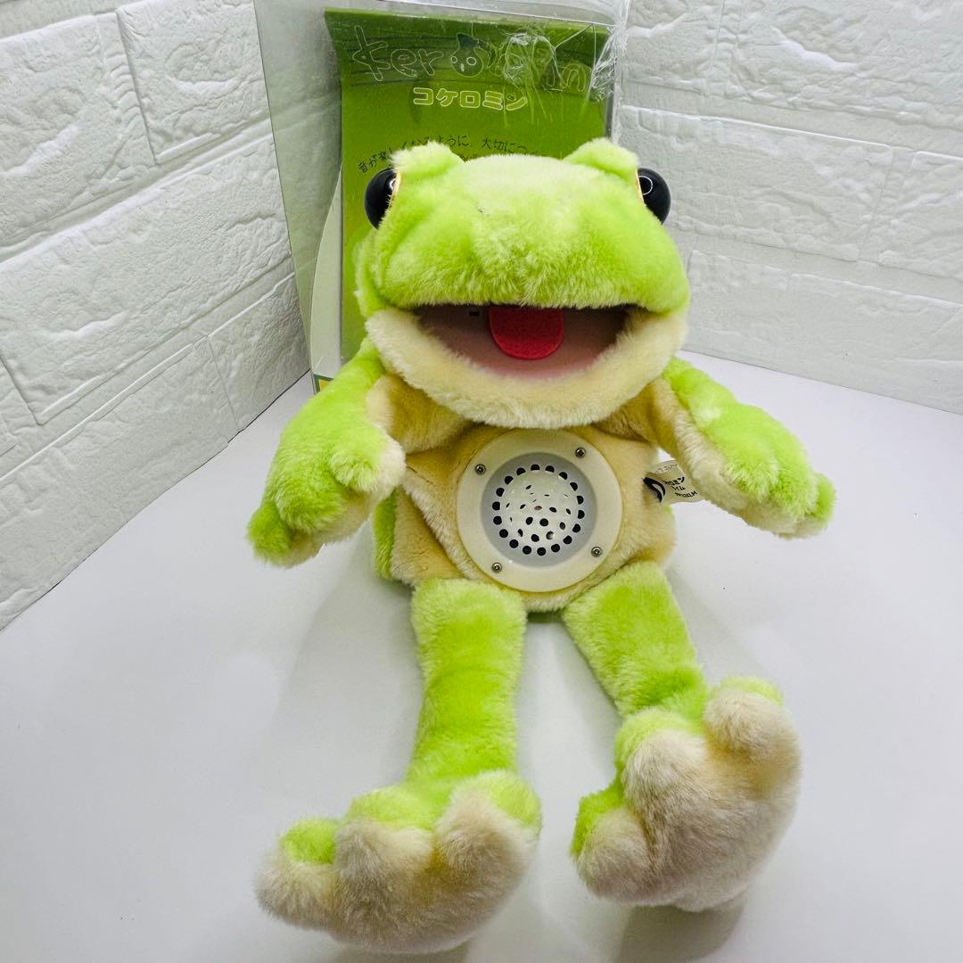 【希少】コケロミン　ライム　PM102KLM カエル型パペット電子楽器