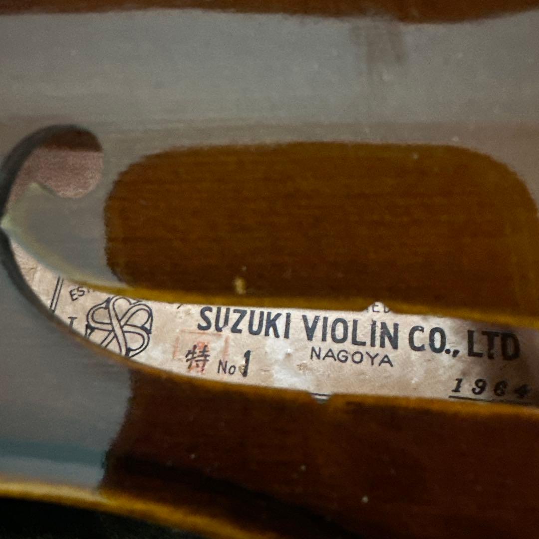 SUZUKI バイオリン 特No.1 4/4サイズ 弦楽器 ケース付属