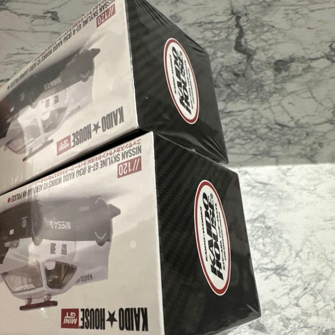 ミニカー KAIDO HOUSE GT-R (R34) //120 POLICE