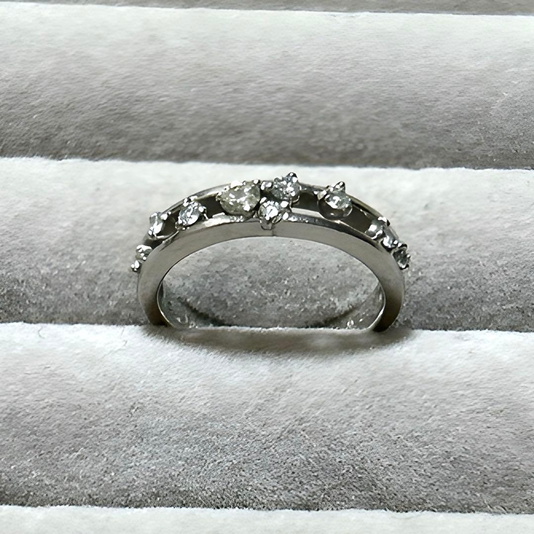 STAR JEWELRY / ダイヤリング　0.22ct　Pt950