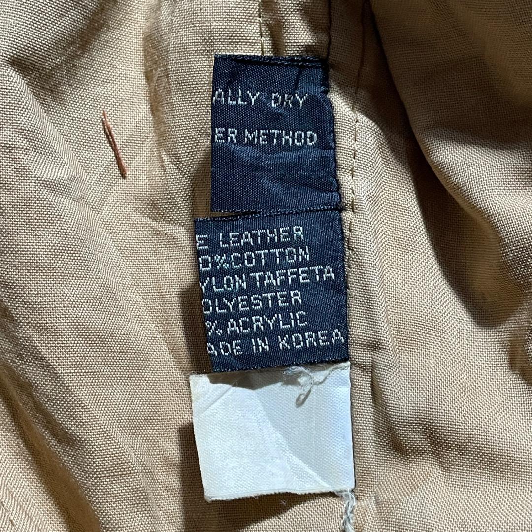 90s StJohn'sBay セントジョンズベイ A2 レザージャケット