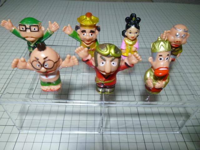 昭和 レトロ ポピー 飛べ！孫悟空 指人形 ドリフターズ 志村 加藤 当時物