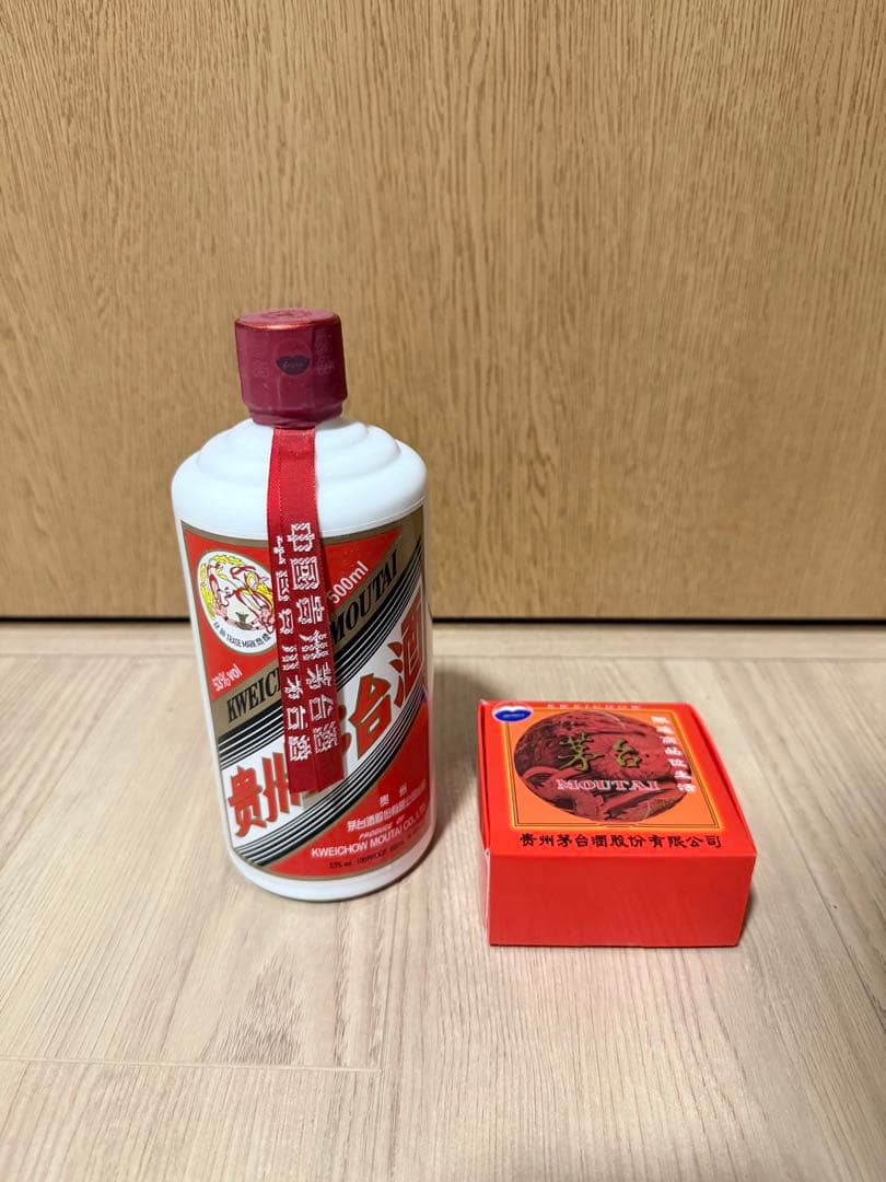 中国最高級酒　貴州茅台酒500ml 53度 天女ラベル