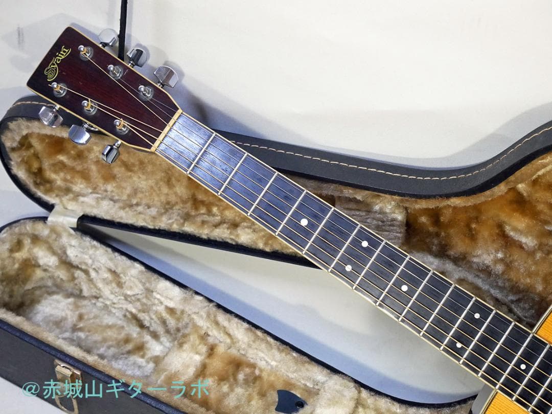 Ｓヤイリ YD-304 希少バック2Pハカランダ 1977年製 ☆ハードケース付