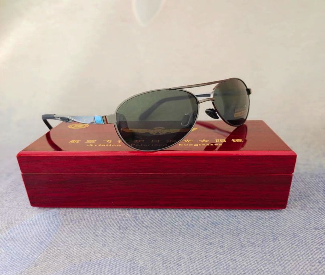 レア新品　実物　中国軍現役空軍戦闘機パイロット用サングラス　Topgun