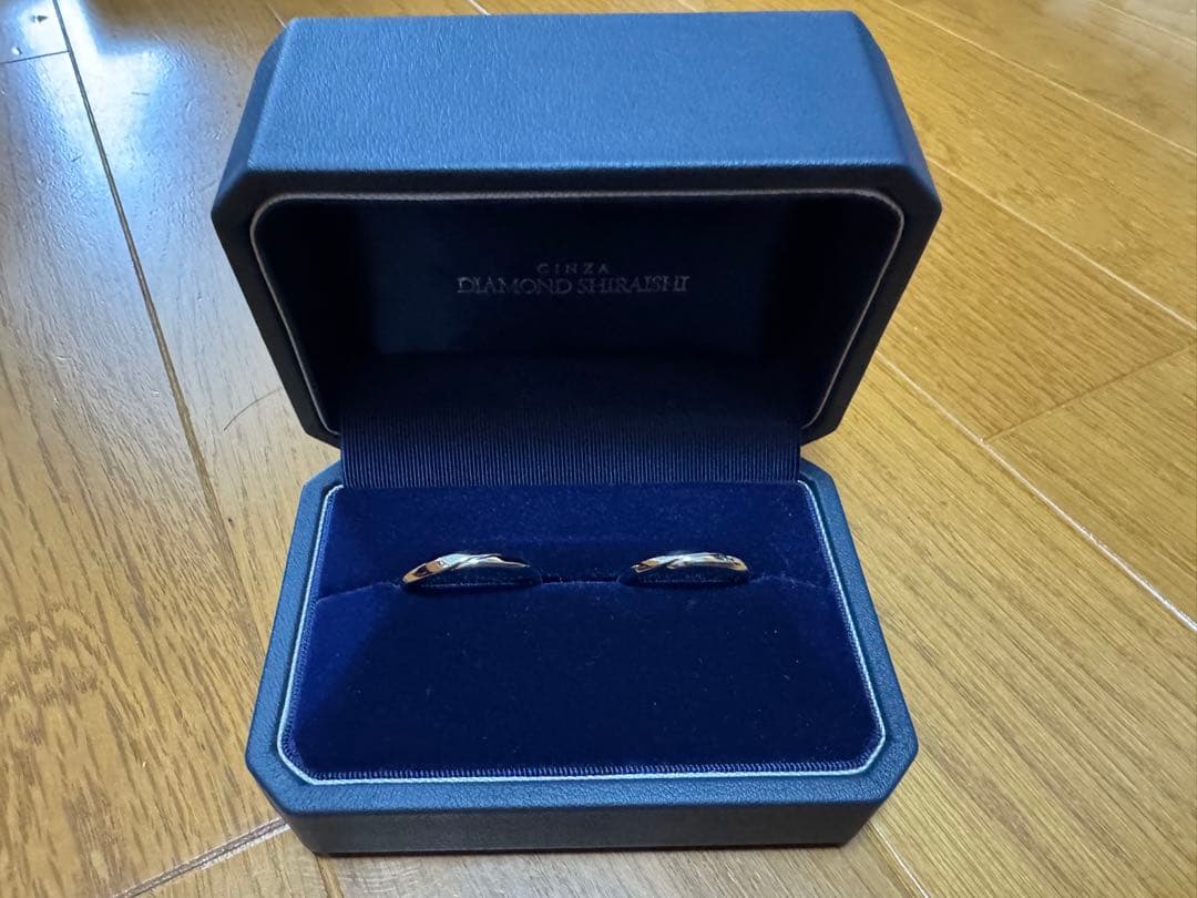 銀座ダイヤモンドシライシ　結婚指輪　セット　starry