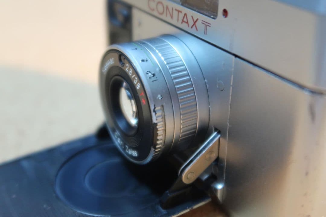 CONTAX T　 動作せず！　京セラコンタックス　フィルムカメラ　ストロボ付