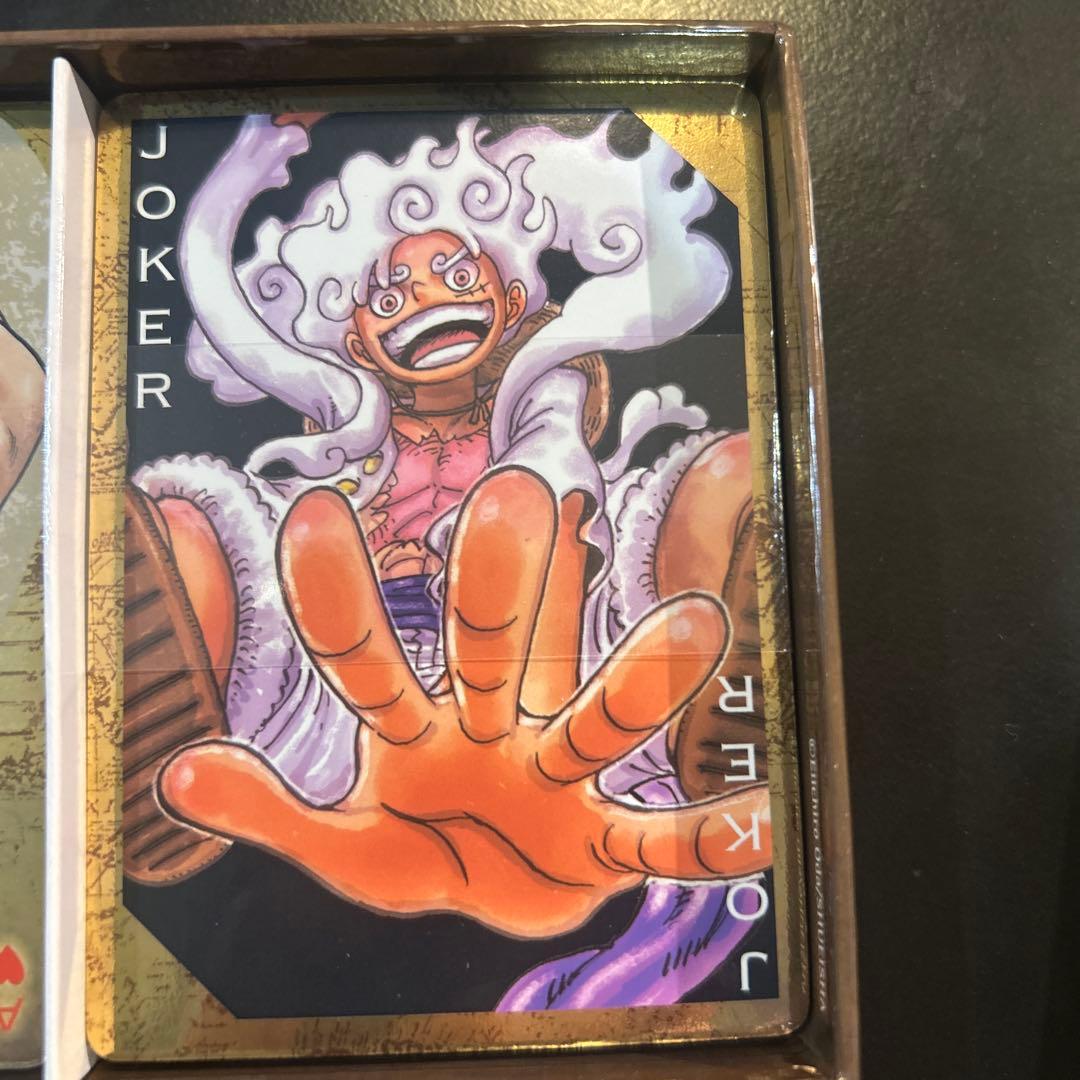 ワンピース one piece ゴールデントランプ 未使用