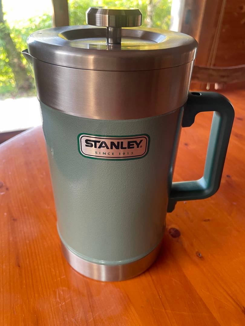 STANLEY 旧ロゴ フレンチプレス オリーブグリーン 1.4L