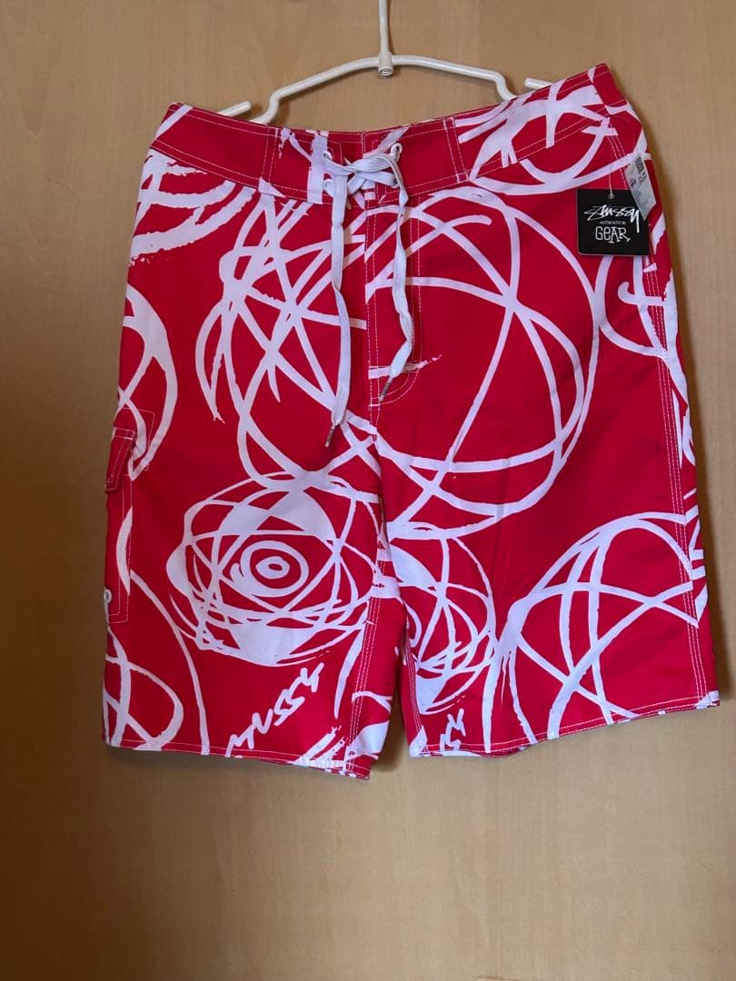 【新品未使用】STUSSY 水着 futura アトミックサークル 30インチ