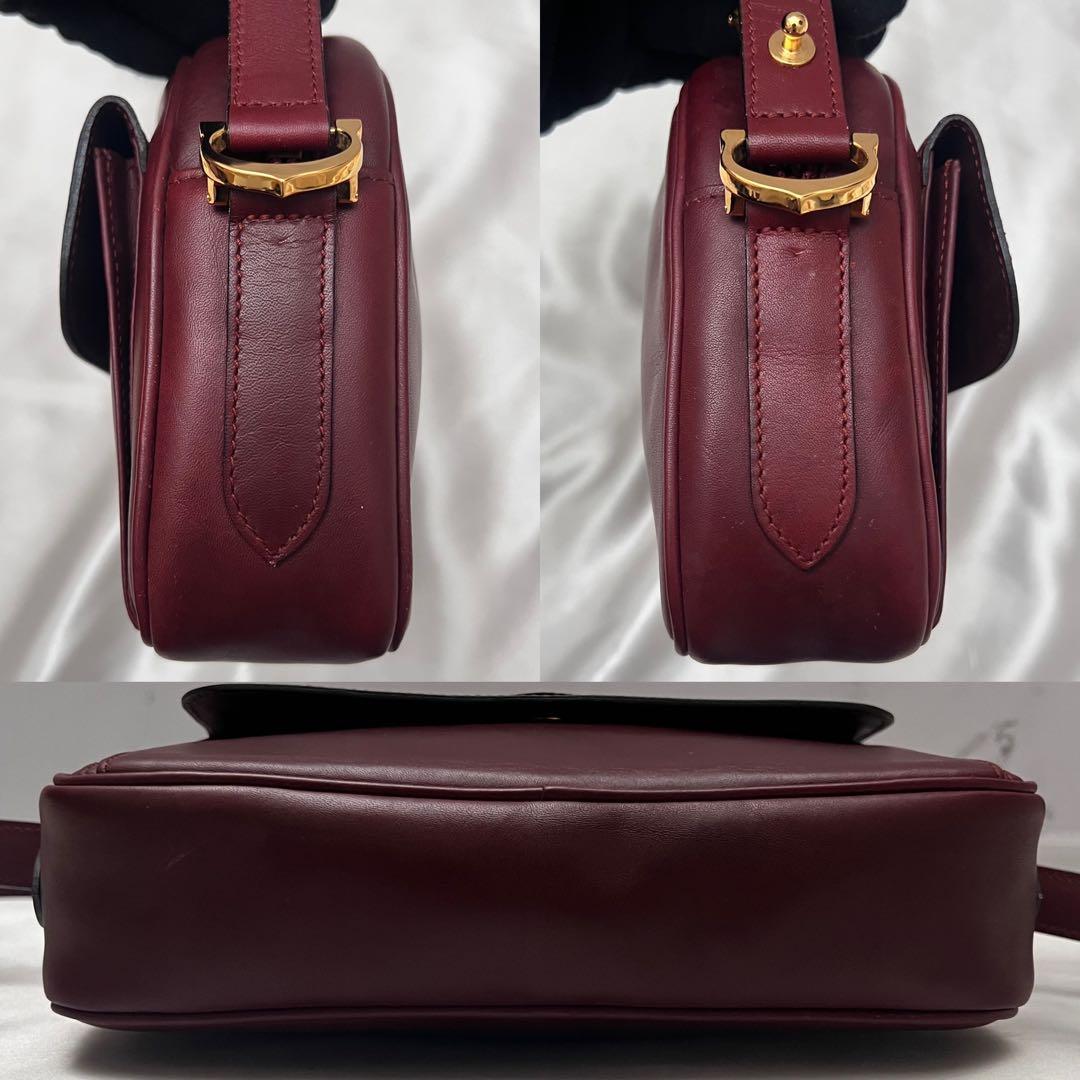 ◇Gカード付き激レア美品◇カルティエ　マストライン　ミニショルダーバッグ