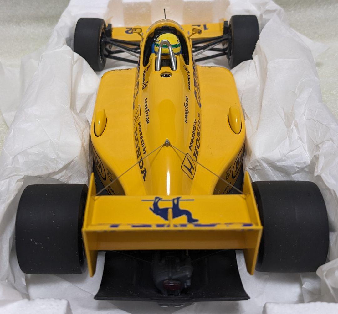 ミニチャンプス Lotus Honda 99T Ayrton Senna