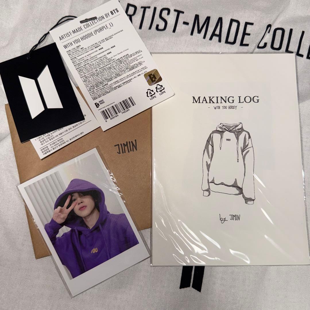 BTS ジミン WITH YOU フーディー L 新品未使用 公式