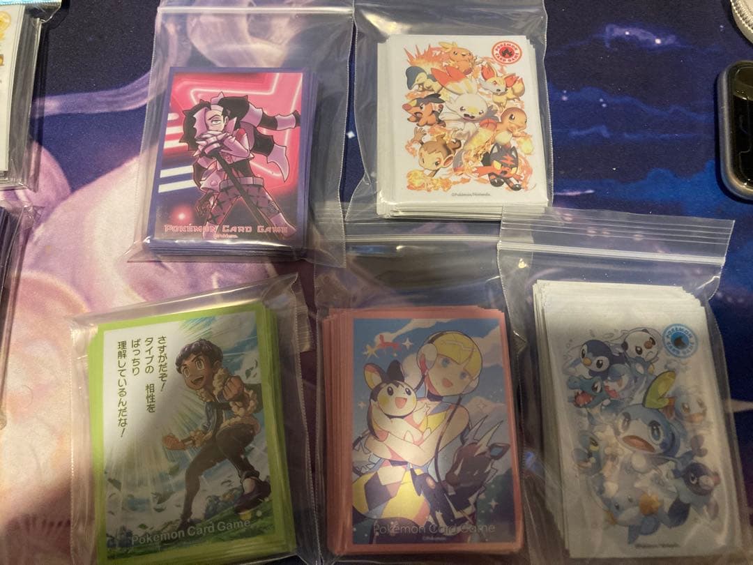 ポケモンカード スリーブ デッキシールド デッキケース 未使用+中古