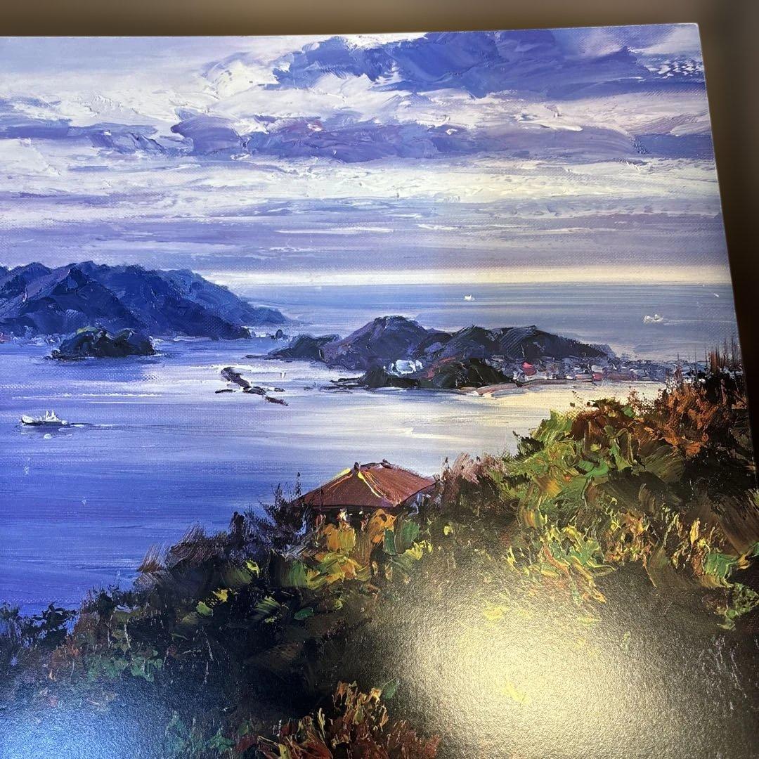 QW4686 M. Sawangによる油彩画　野母半島