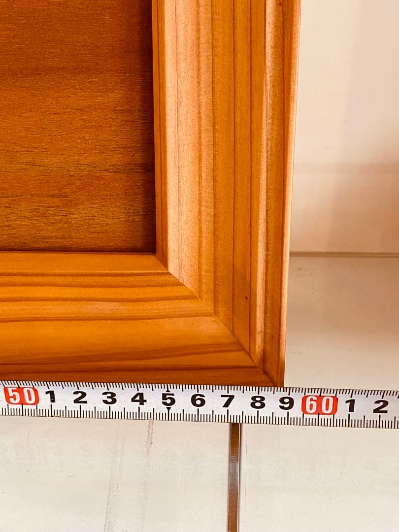 手作り銘木杉の賞状額