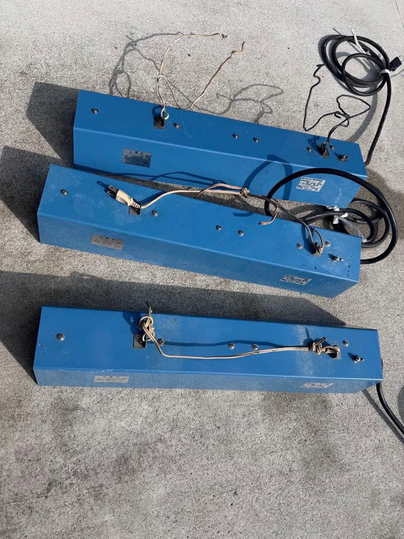 IWASAKI 養魚用殺菌灯器具 3個セット