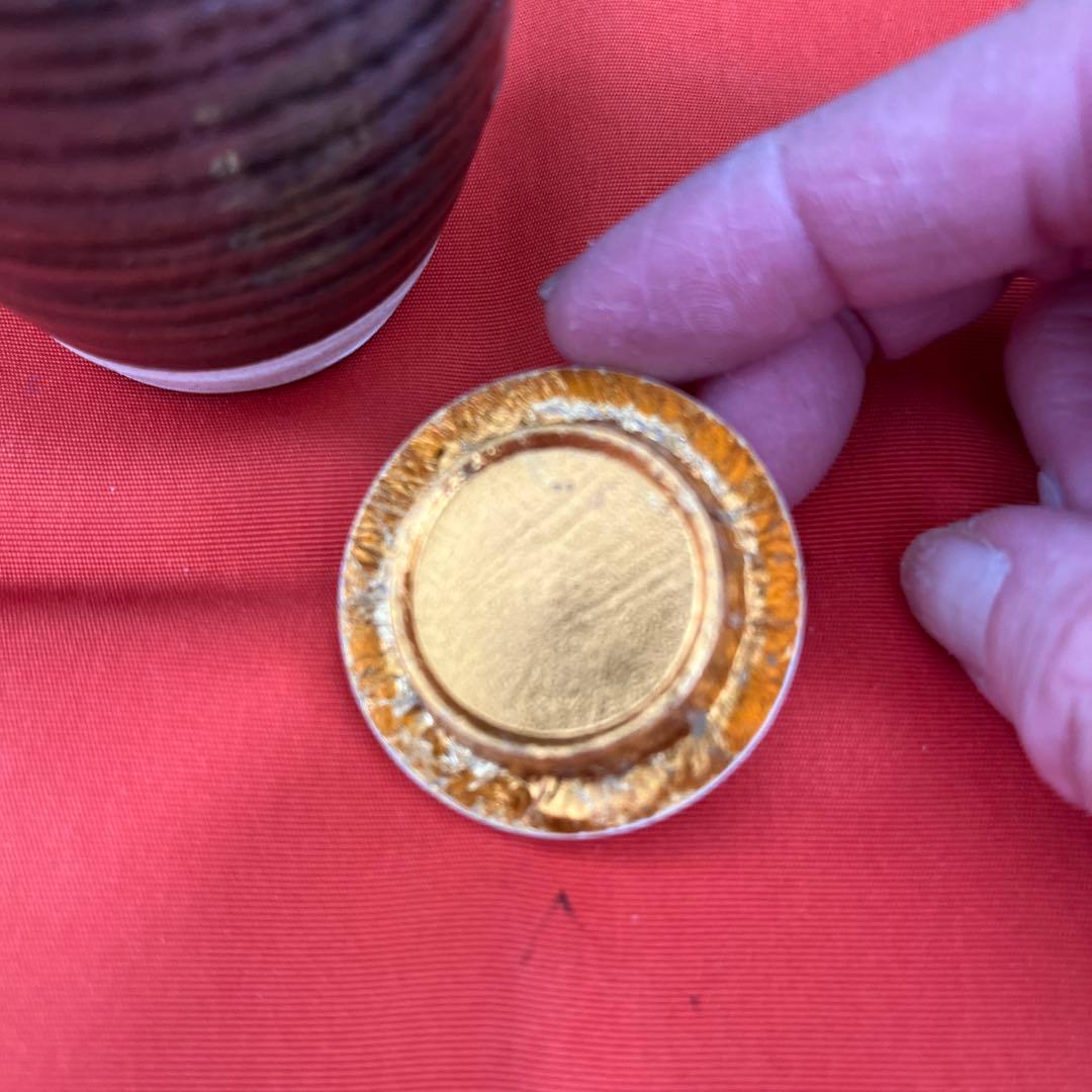 茶道具　膳所焼　陽炎園造　茶入　仕覆付　共箱　美品