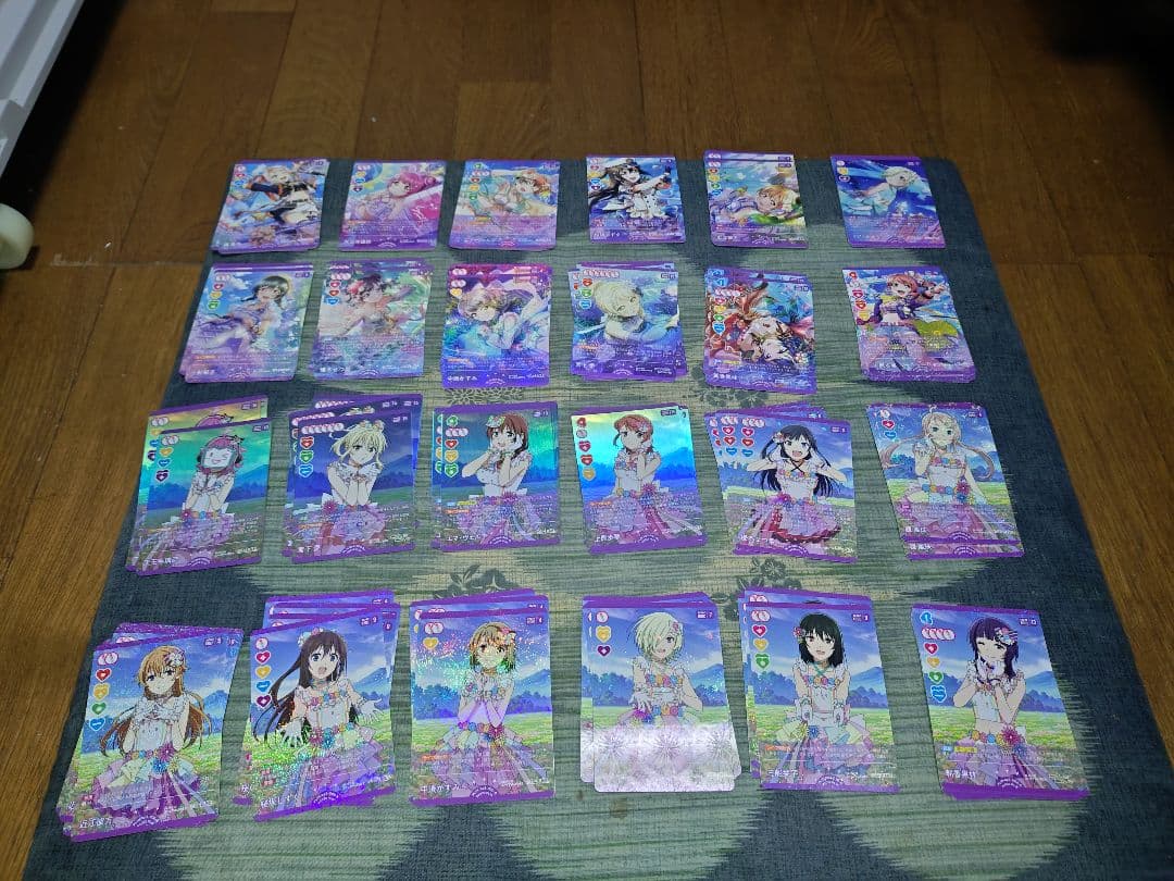 ラブライブカード　ラブカ　夏始まる　基本レアリティ4コンセット