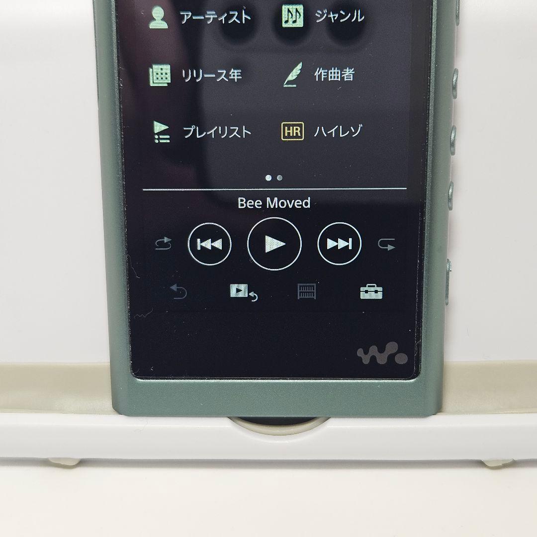 美品 動作品 WALKMAN NW-A55 16GB グリーン ハイレゾ 本体