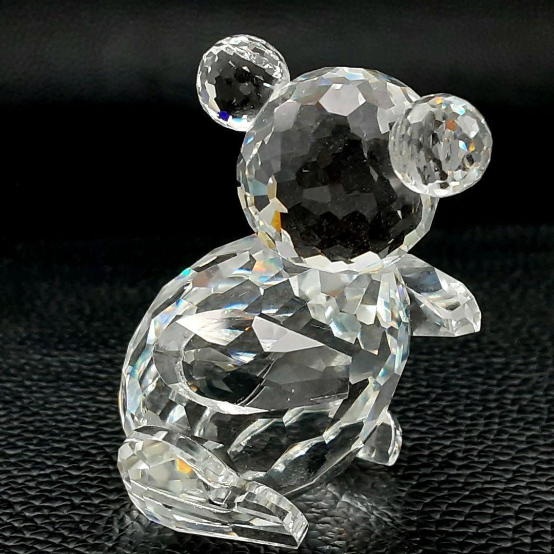 P387 スワロフスキー クリスタル コアラ 親子 2頭セット　お