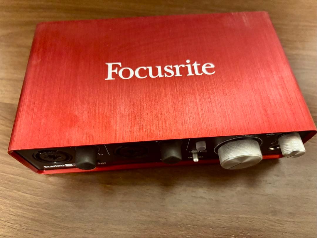 Scarlett 2i2 gen2 studio pack【箱・ヘッドホン欠品】