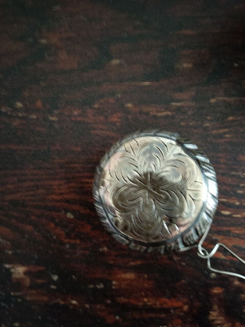 イギリスアンティーク銀の茶濾し