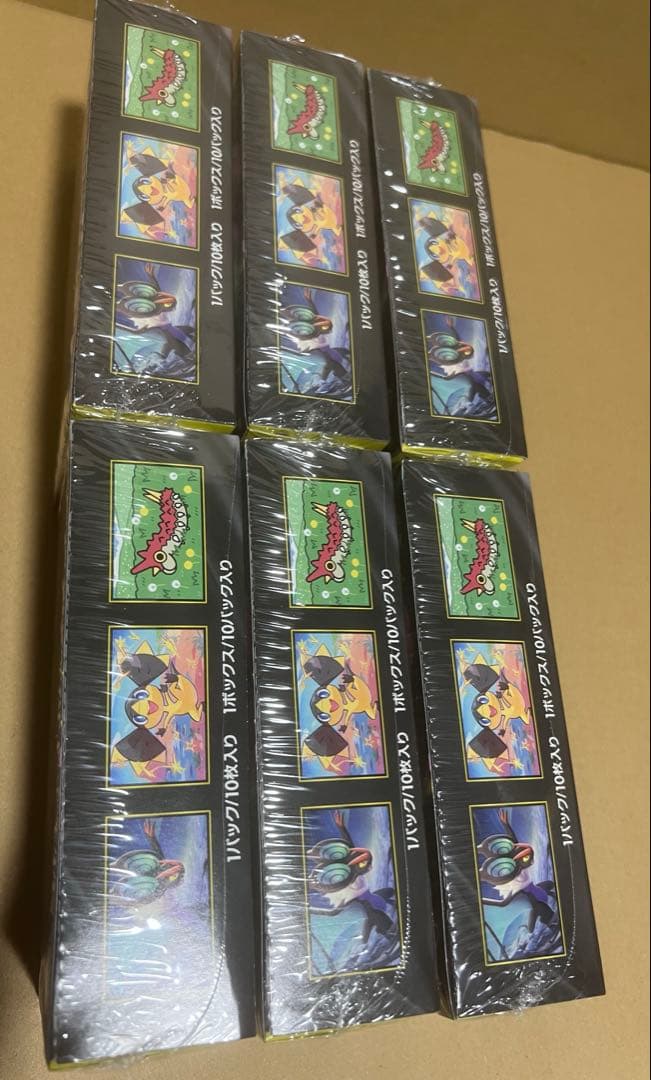 ポケモンカードゲームMEGA　ドリームex シュリンク付き　6BOX