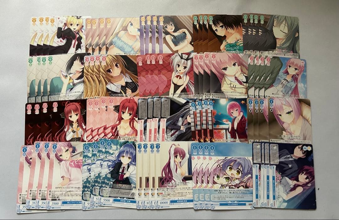 ヴァイスロゼ ゆずソフト RR以下各種4枚セット TD4コン付