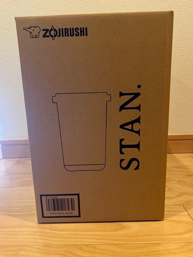 【新品/未開封】象印 STAN. 電気ポット CP-CA12-WA ホワイト