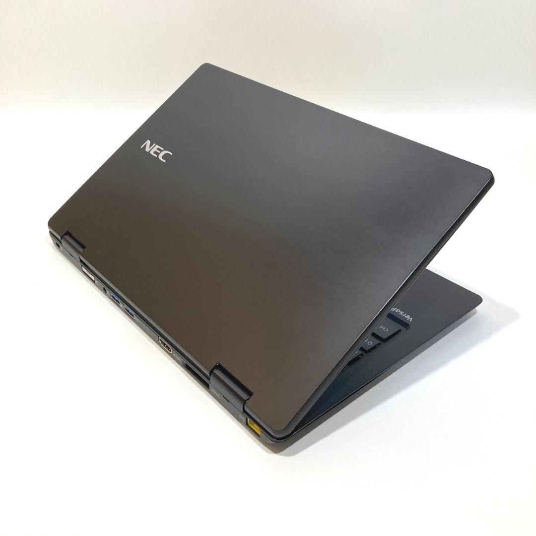 初心者向✨大容量・カメラ付・オフィス✨黒✨すぐ使えるノートパソコン◇D337-1