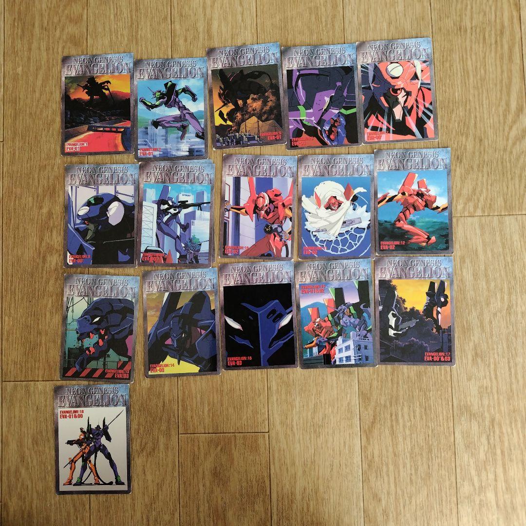 新世紀エヴァンゲリオン カードダス初版を含む265枚