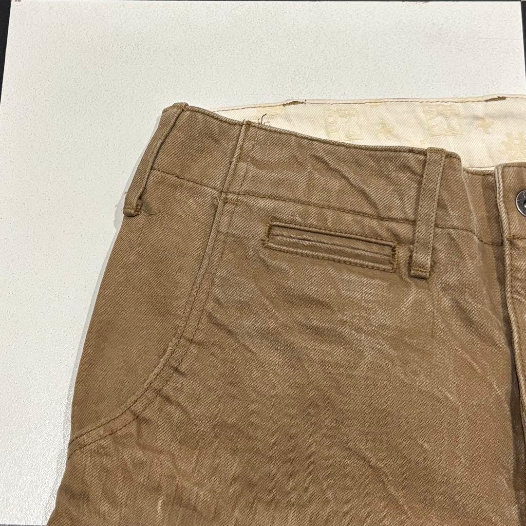 SAMURAI JEANS 硫化染め 15oz ヘビーオンス チノパンツ W32