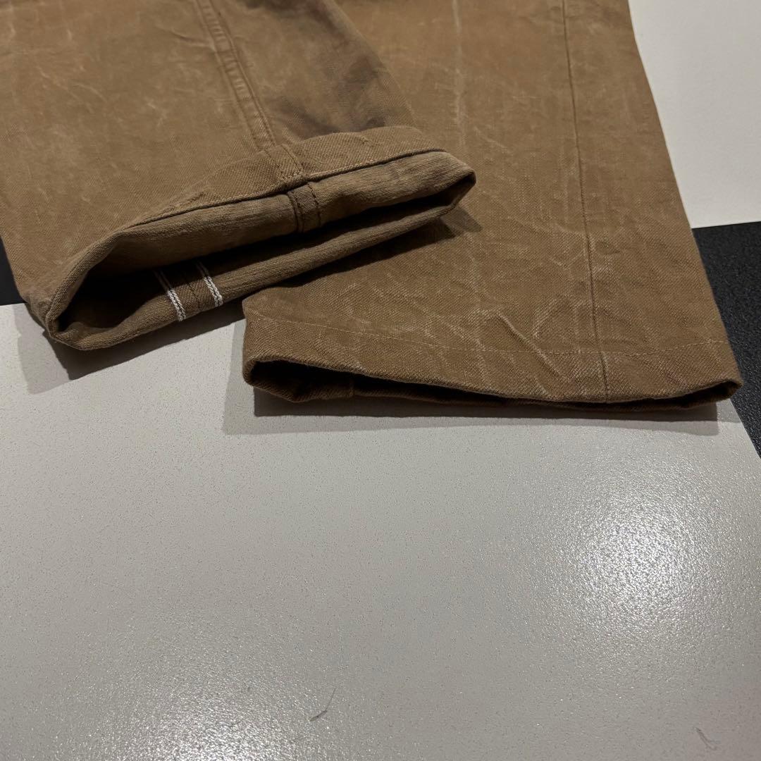 SAMURAI JEANS 硫化染め 15oz ヘビーオンス チノパンツ W32