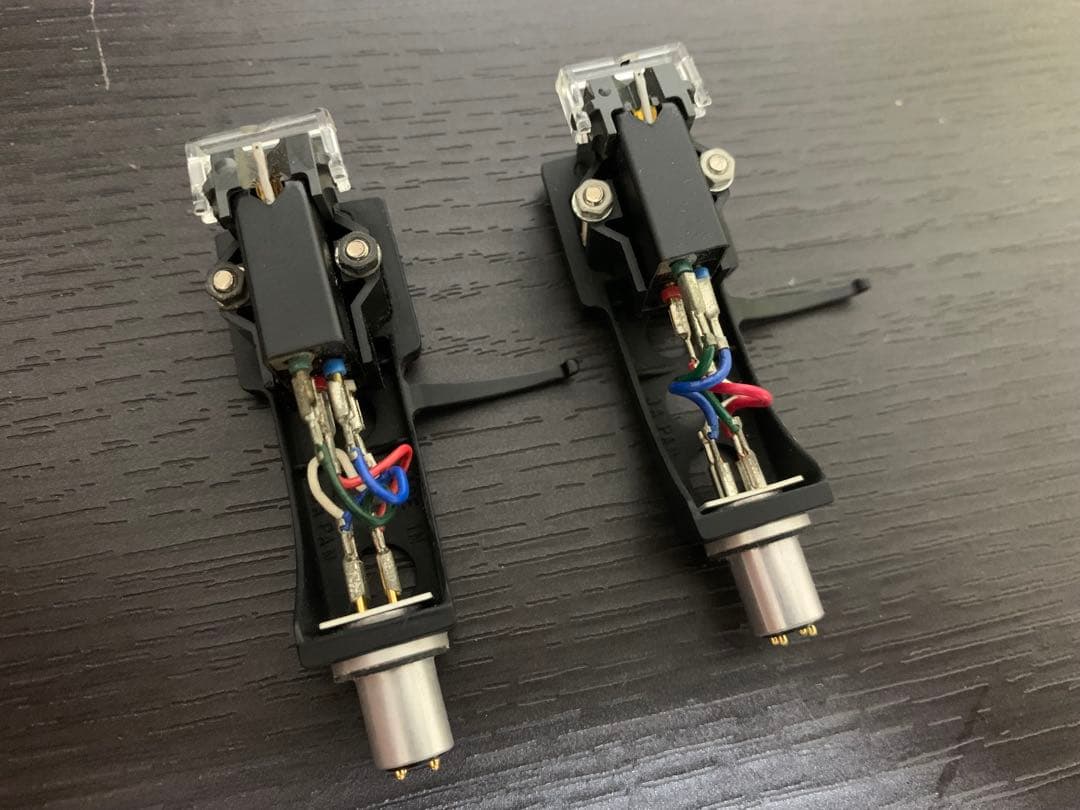 SHURE M44G カートリッジ Technics ヘッドシェル 2個セット