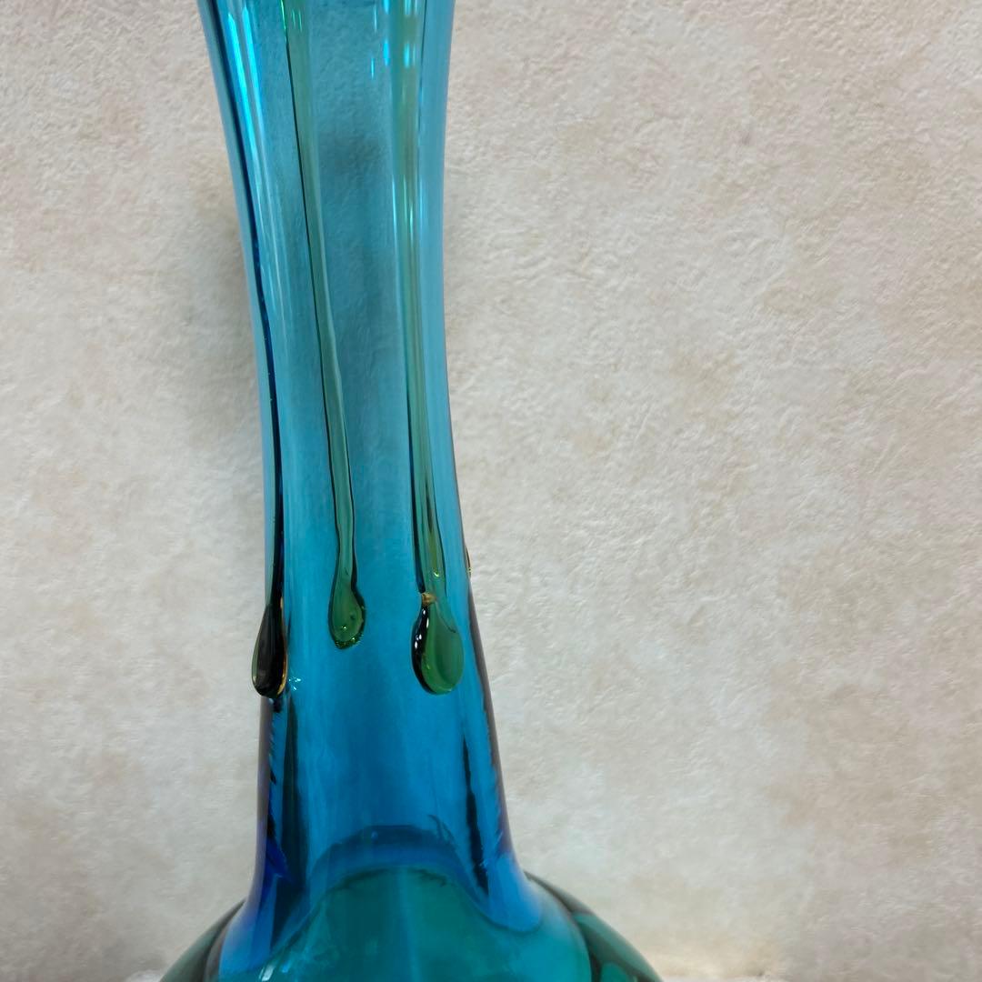 青緑グラデーション フラワーベース