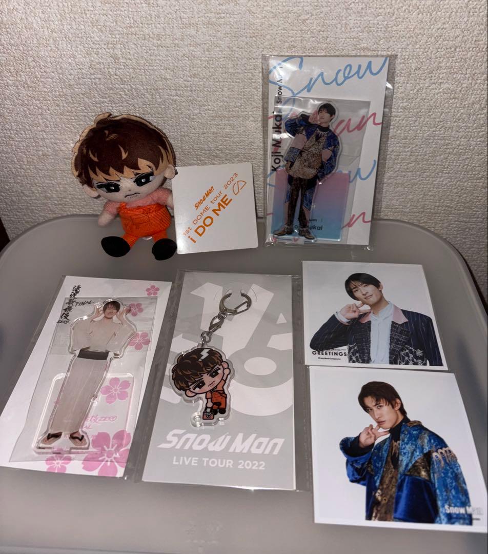  Man 向井康二　すのチル　アクスタ　ましかくフォト　グッズセット