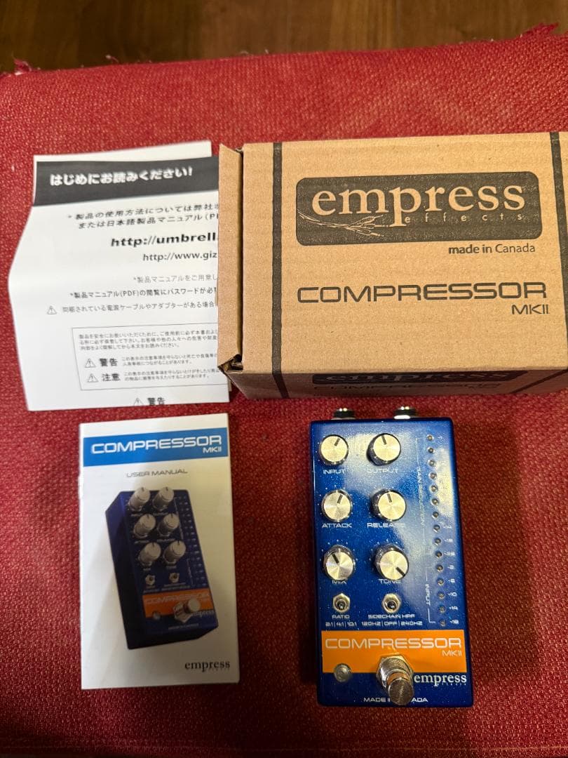 Empress Effects Compressor MKⅡ Blue