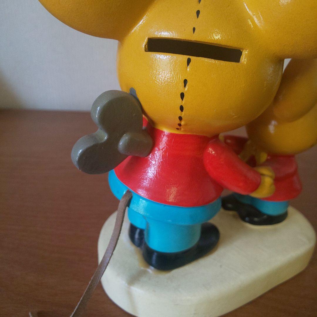 【昭和レトロ】1975年頃「親子ねずみの不思議な旅」貯金箱Sanrio 当時物