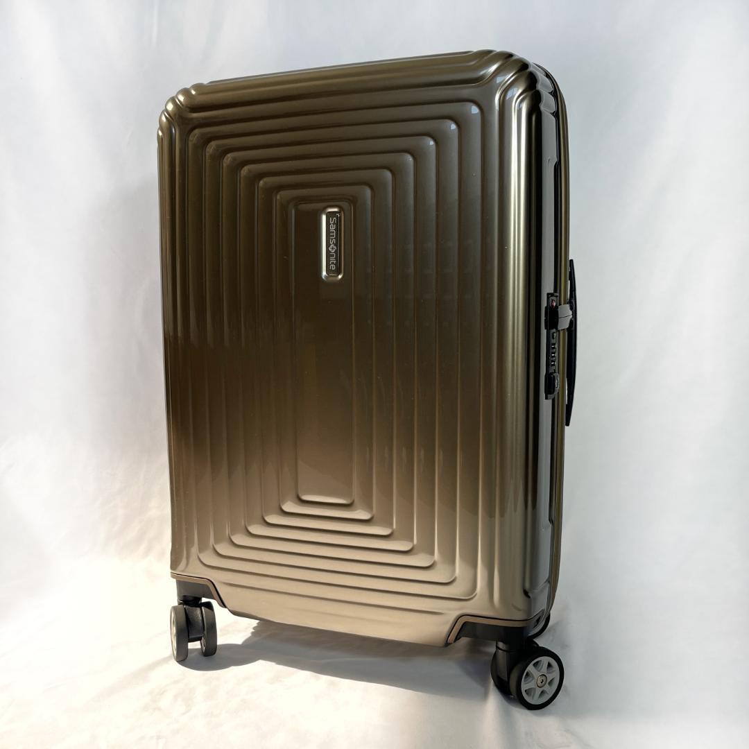 未使用 サムソナイト キャリーケース 機内持ち込み 旅行 シャンパンゴールド