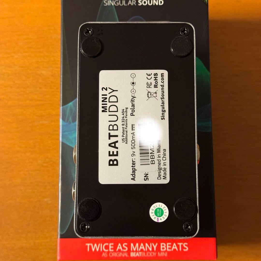 リズムマシーンBEATBUDDY MINI2 & FOOT SWITCH　セット